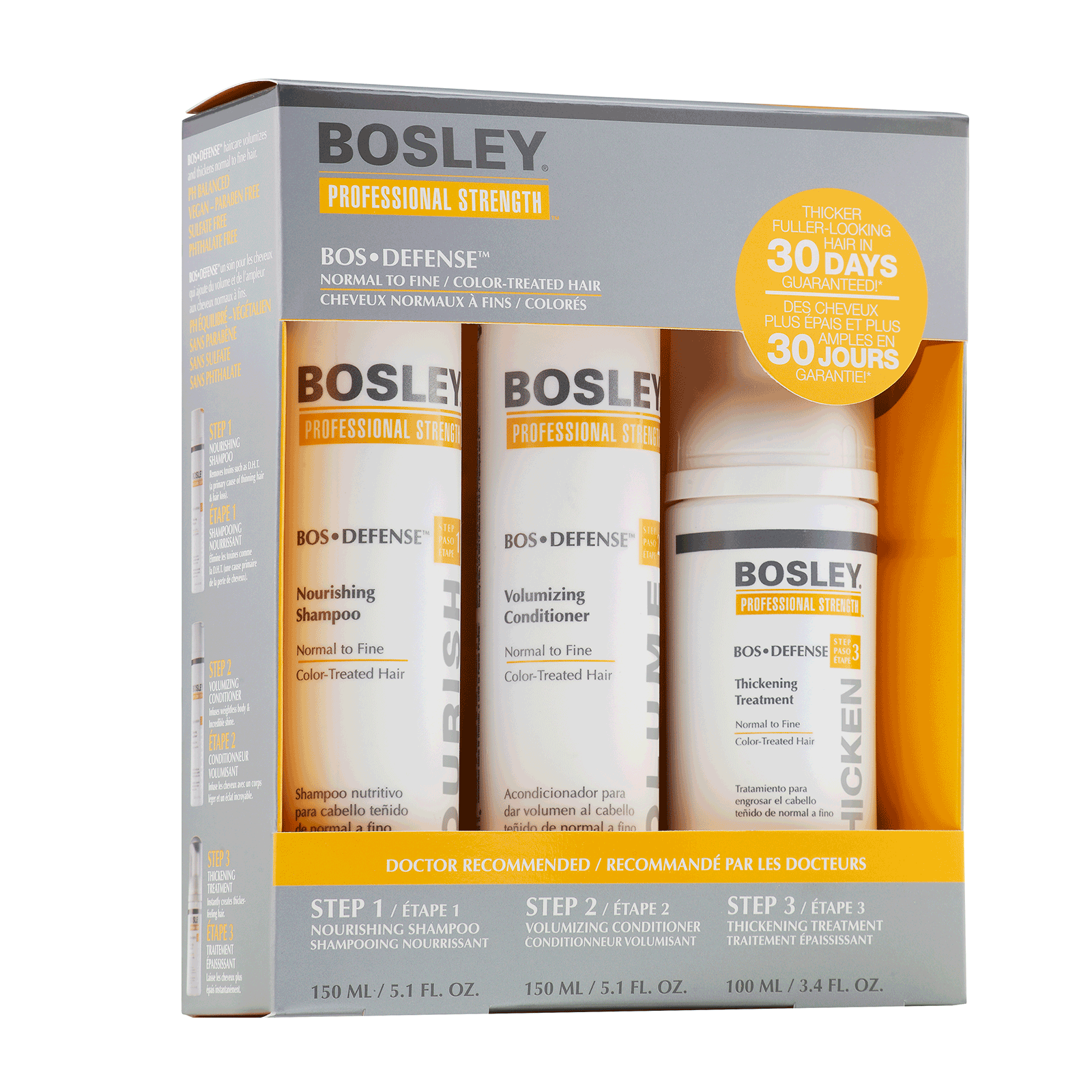 Bosley Defense Kit For Color Treated Hair Icon Salon Green Bay