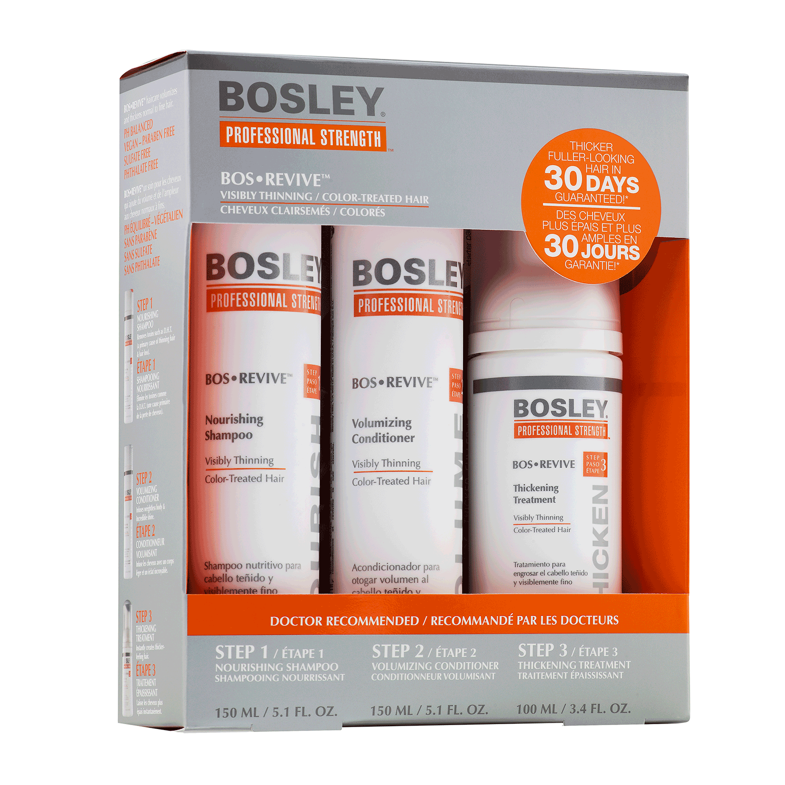 Bosley Revive Kit For Color Treated Hair Icon Salon Green Bay